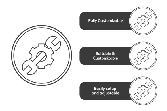 Customizable Vector Icon for Graphics and Infographics