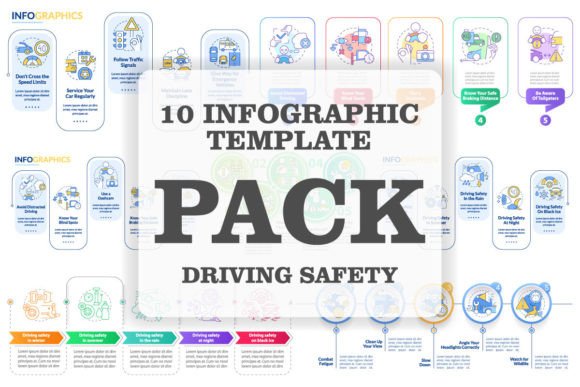 Driving Safety Graphics for Handmade Creators