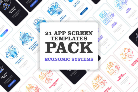 Economic System Types Graphics for Modern Branding