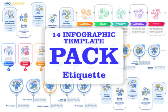 Etiquette Rules Graphics for Digital Sellers