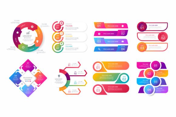 Infographic Element Vector Collection for Modern Branding