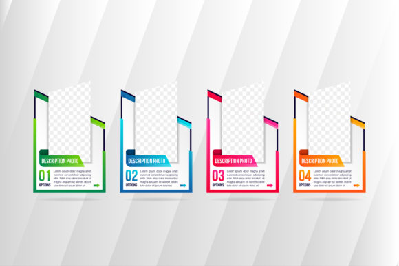 Infographic Photo Description Banner Graphics