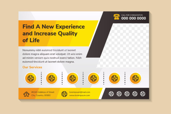 Quality Life Graphics for Print Templates