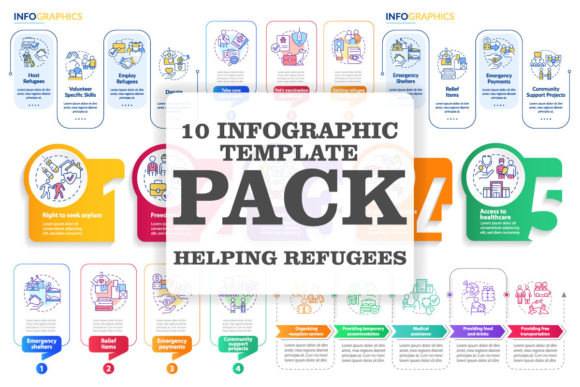 Supporting Refugees Graphics for Crafters