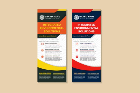 Vertical Banner Integrated Environmental Graphics